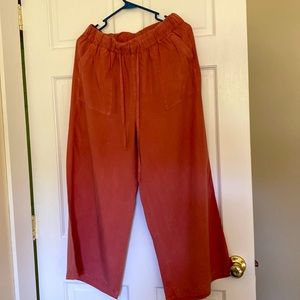 Wide leg pants